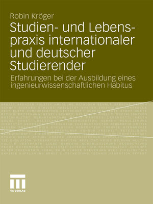 cover image of Studien- und Lebenspraxis internationaler und deutscher Studierender
